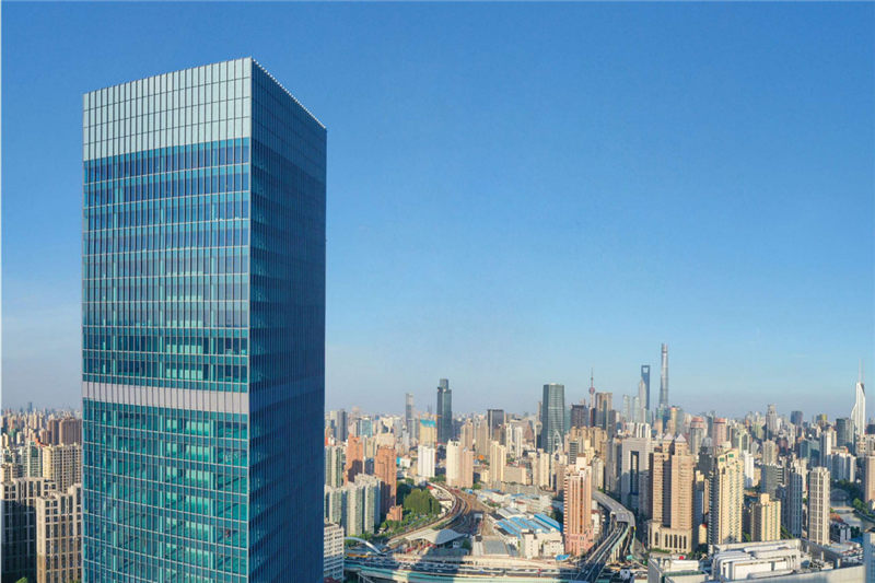 上海靜安區麗豐天際中心辦公室裝修