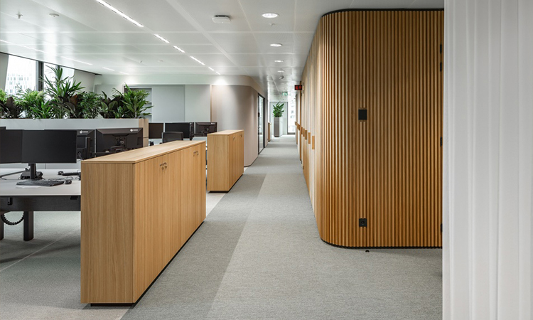 上海辦公室裝修公司員工區