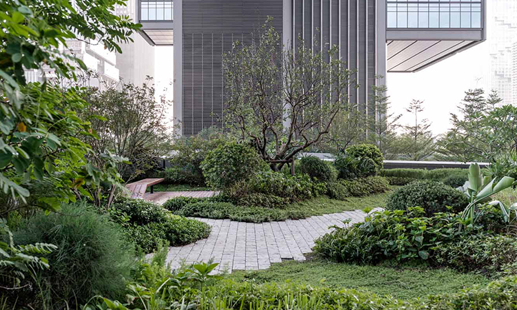 上海品牌集團高端寫字樓裝修設計