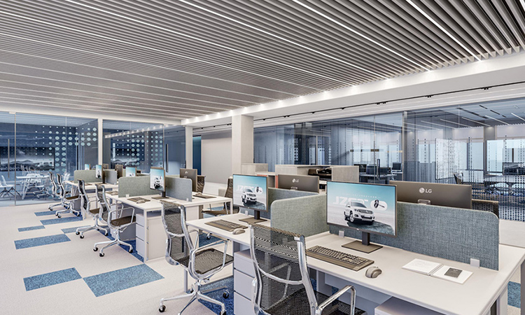 上海辦公室裝修施工節約管控四大建材