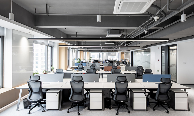 上海辦公室展廳裝修設計方案