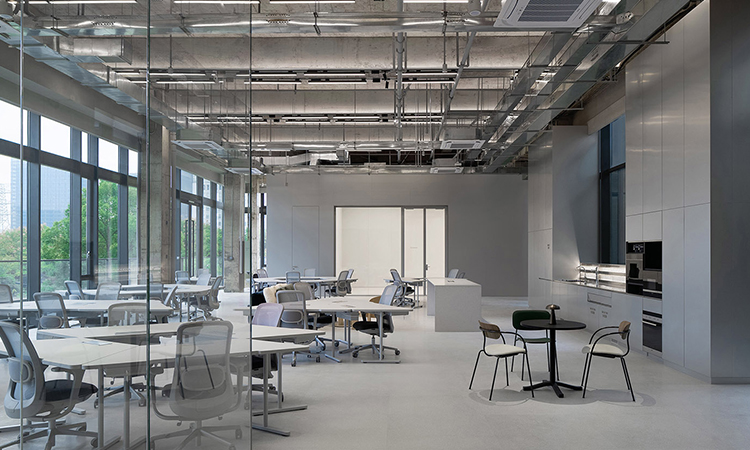 工業風辦公室裝修效果