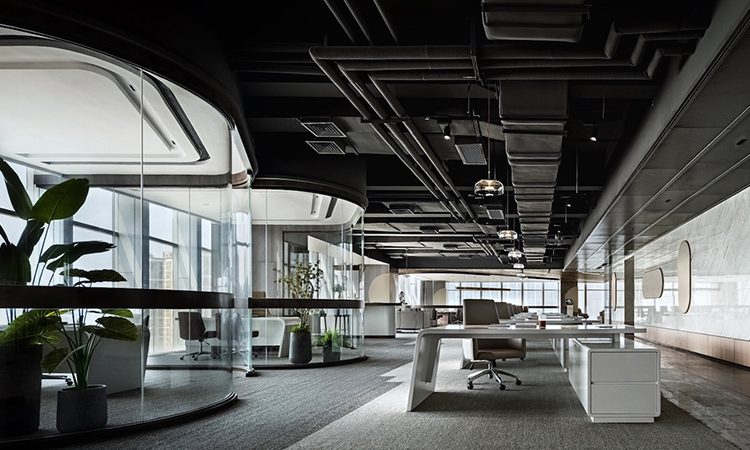 上海辦公室裝修設計中，如何運用好“對稱”的空間設計手法