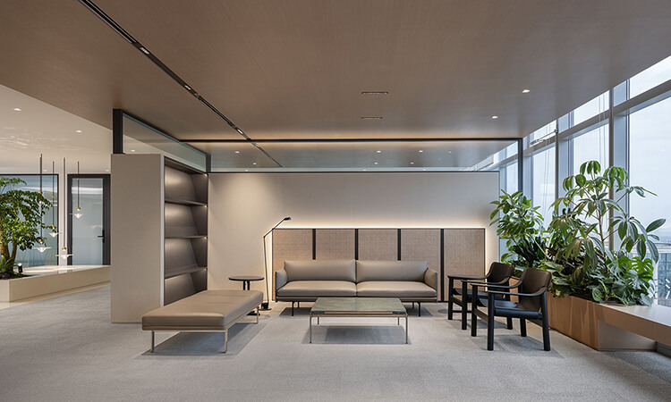 辦公室高檔裝修材料施工效果