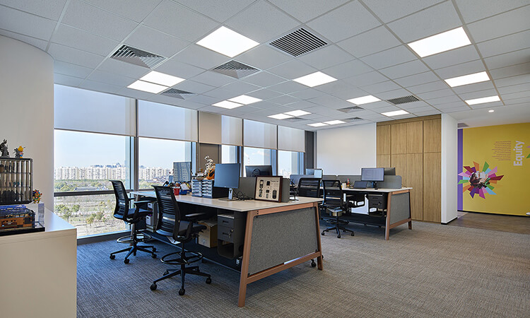 高層寫字樓辦公室裝修如何避免夏季悶熱？