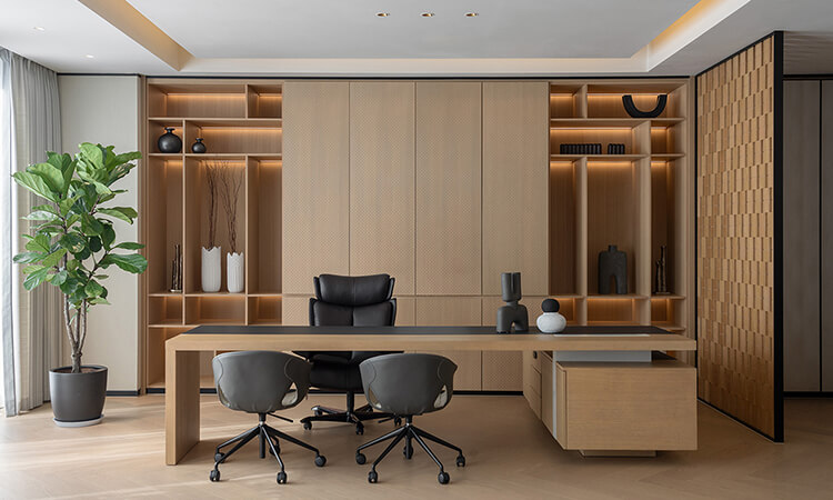 上海某科技企業(yè)老板辦公室